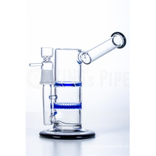 Honeycomb to Tornado Perc Sidecar Glass Smoking Water Pipe (ES-GB-567)